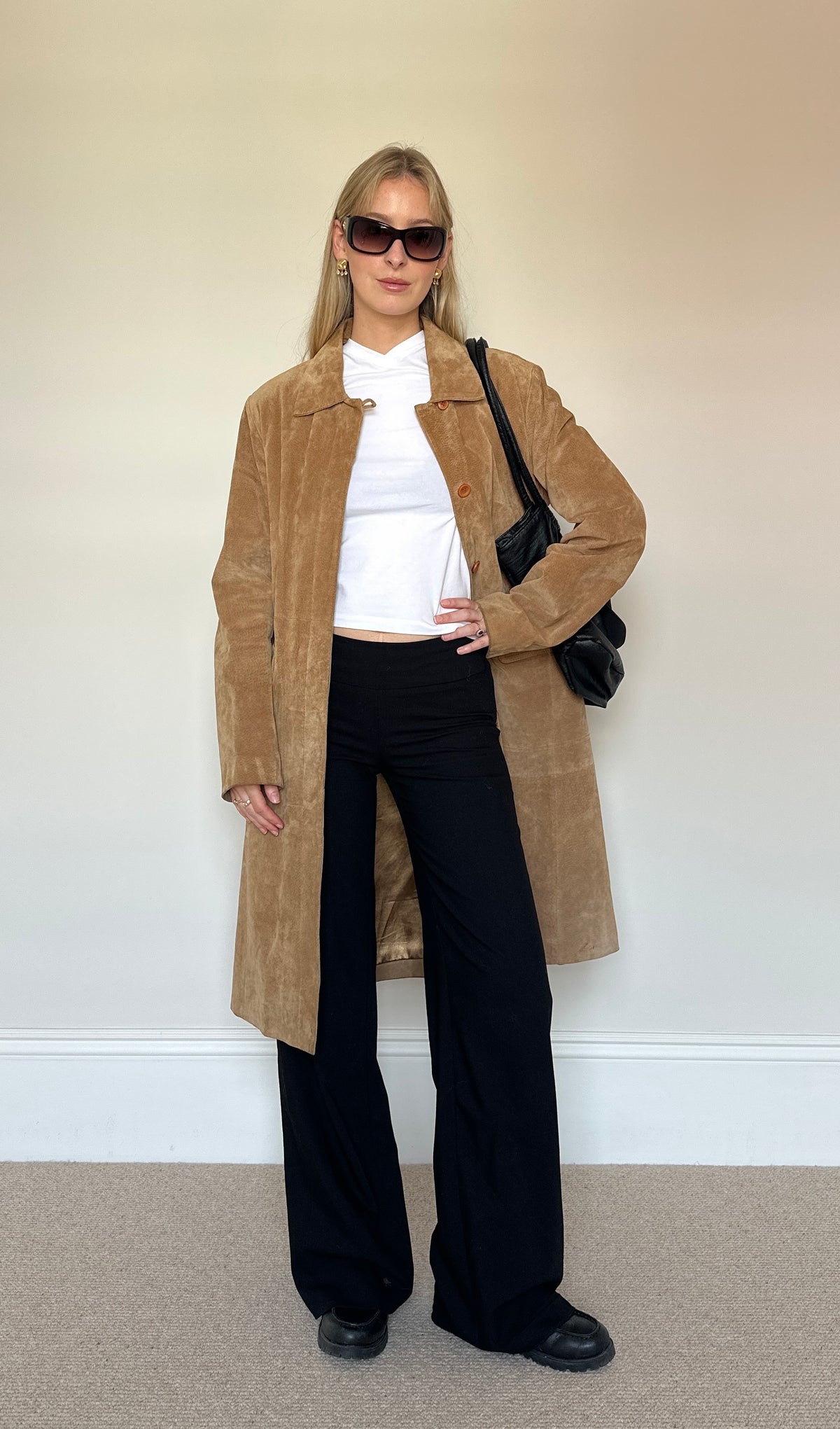 Vintage Fiorelli Suede Coat