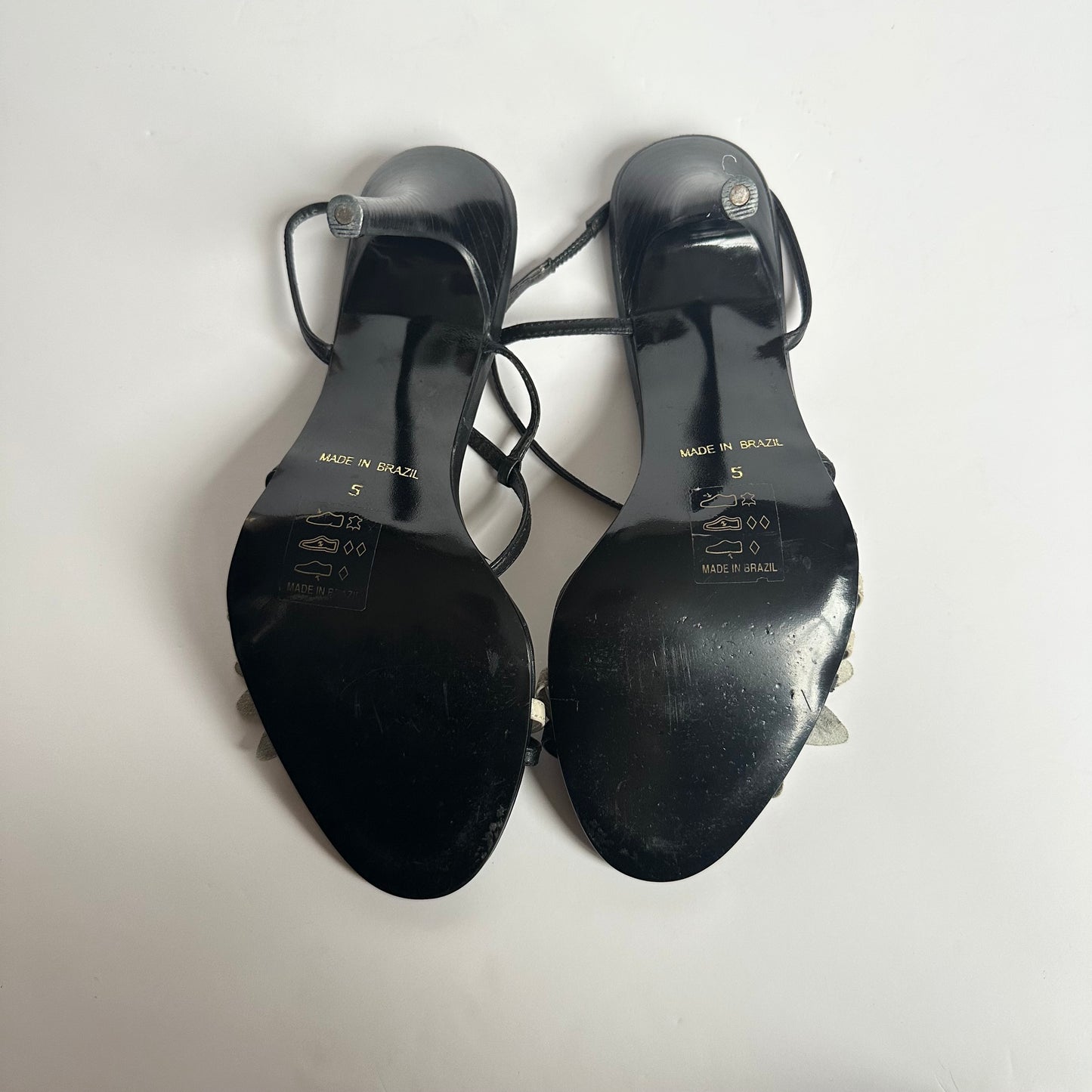 Vintage 00s flower heels