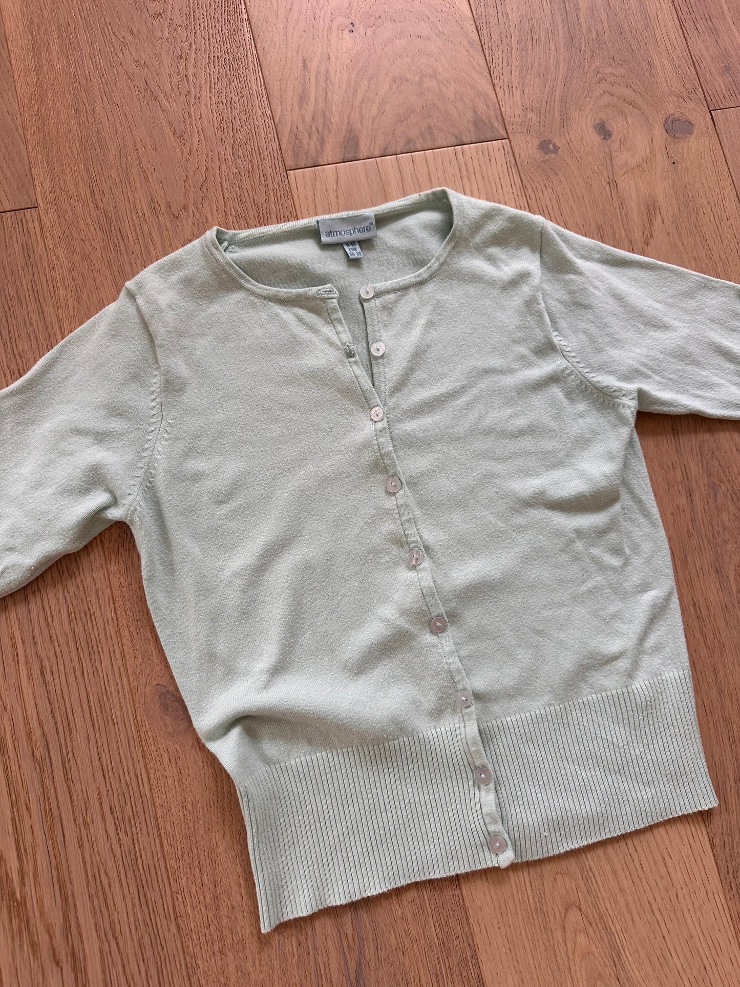 SALE vintage mint cardigan