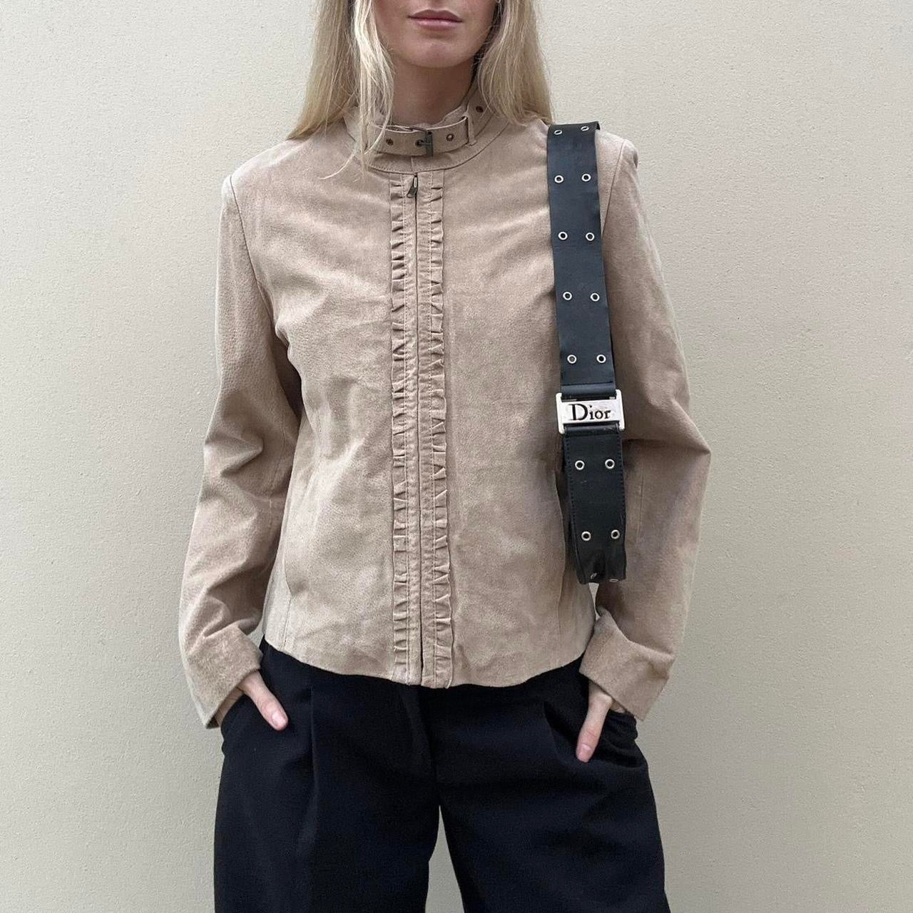 Vintage 00s suede jacket