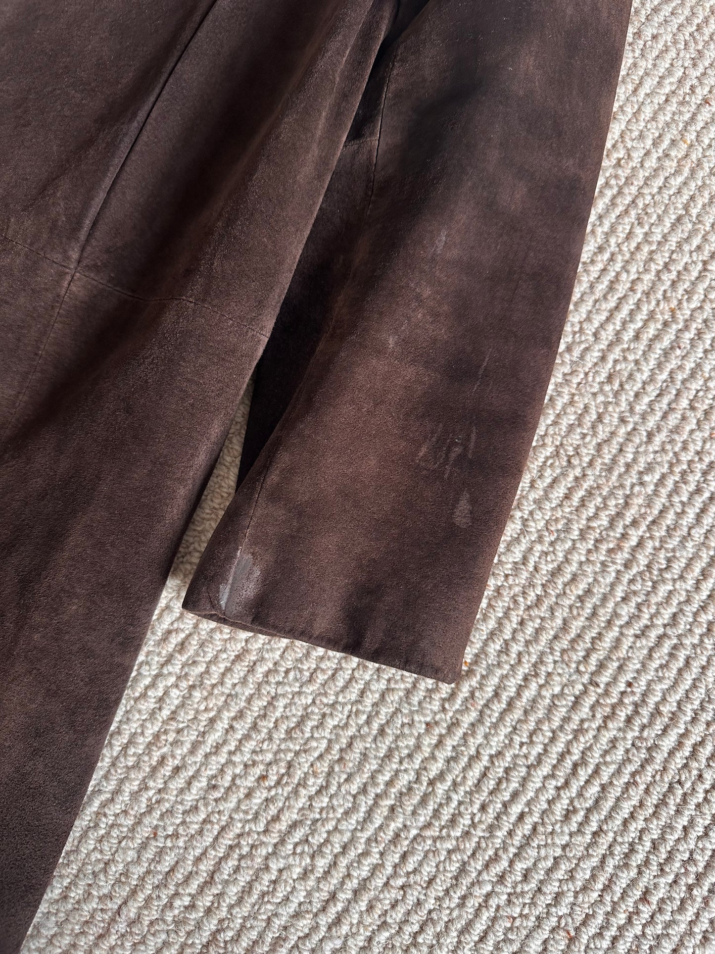 Vintage brown suede jacket