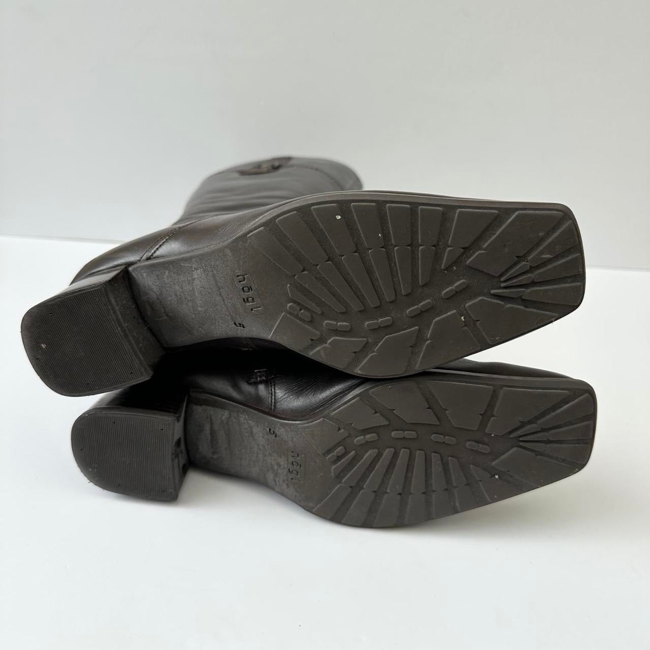 Vintage 90s brown leather boots