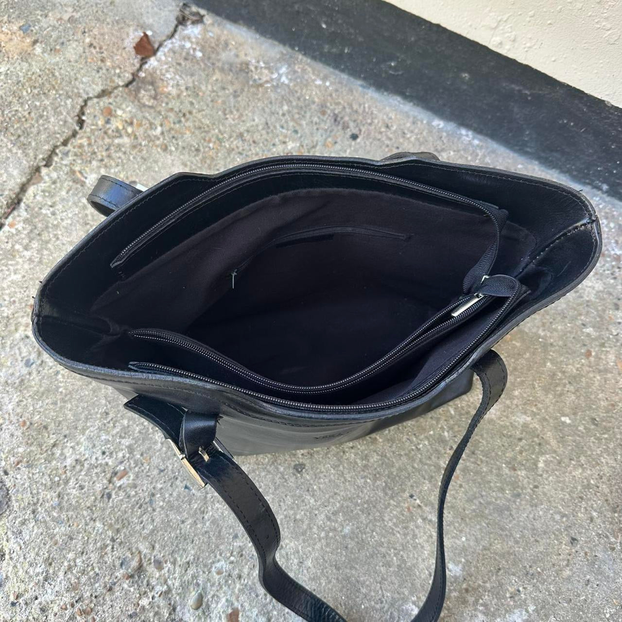 Vintage 90s leather bag