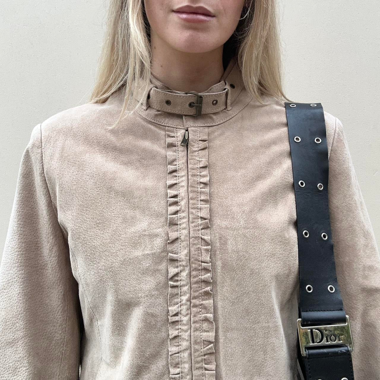 Vintage 00s suede jacket