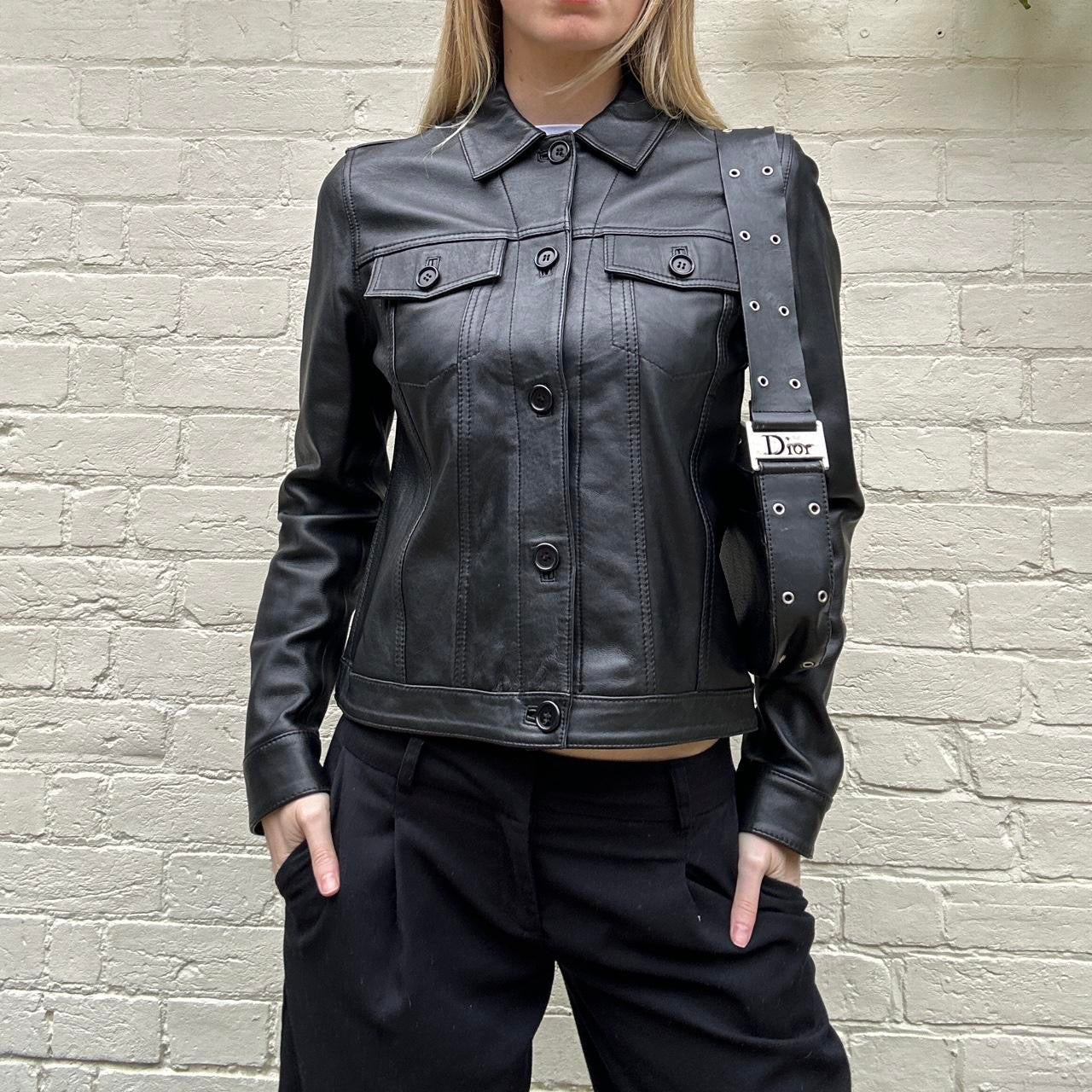 Vintage 00s leather jacket
