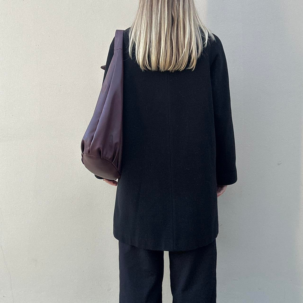 Vintage 90s lambswool coat