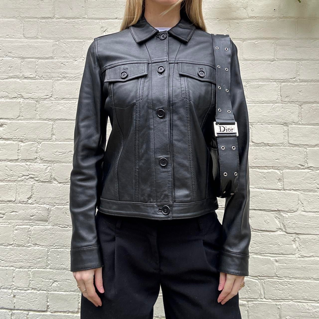 Vintage 00s leather jacket