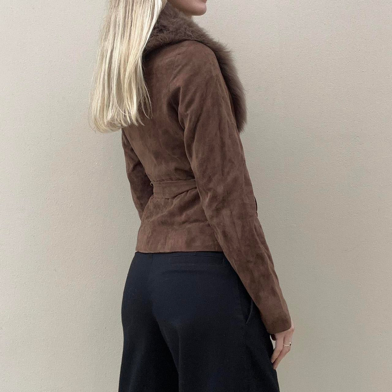 Vintage 00s afghan coat