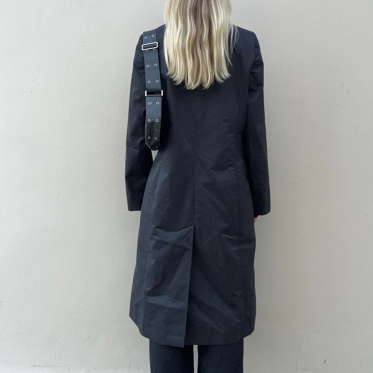 Vintage black trench coat