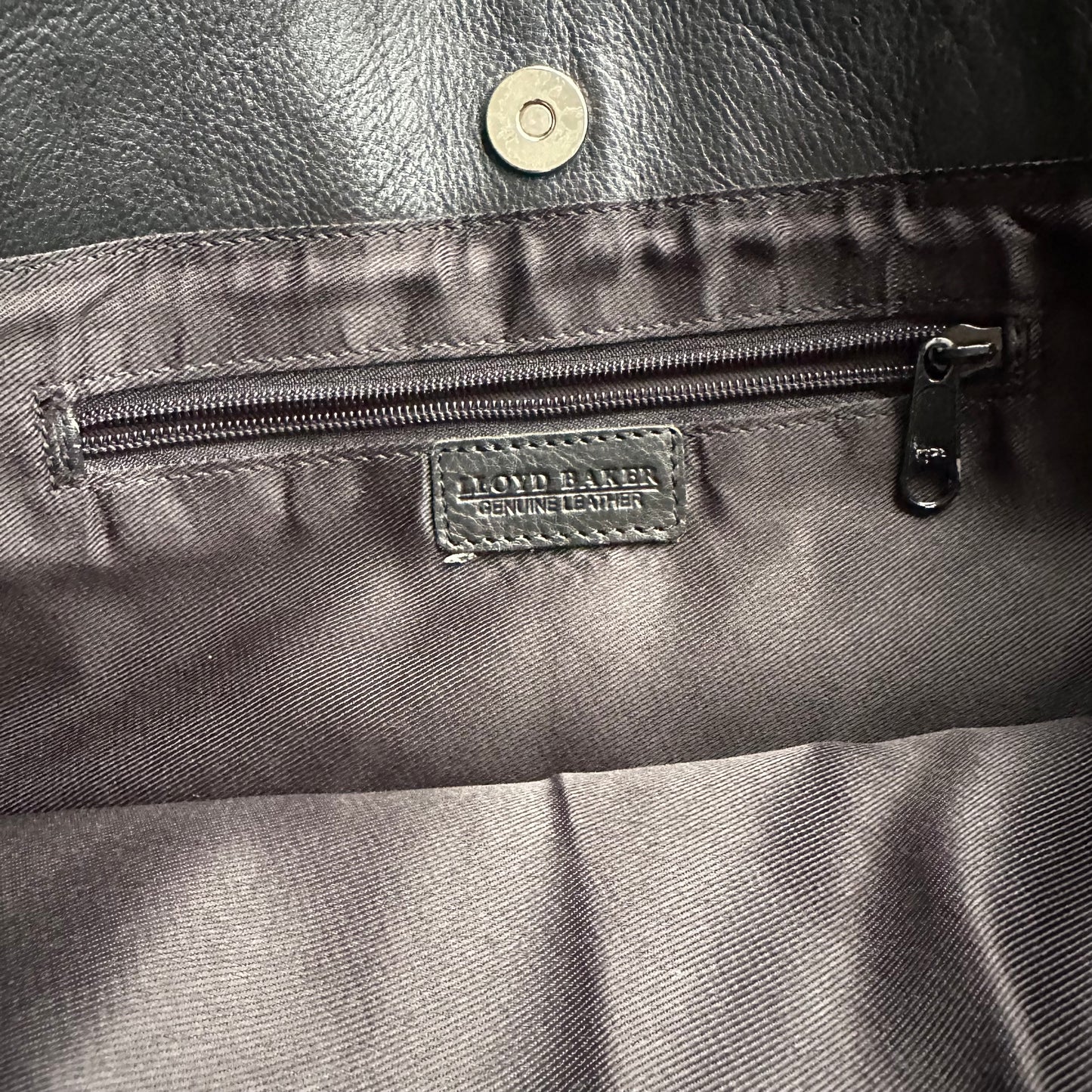 Vintage 00s black pony hair bag