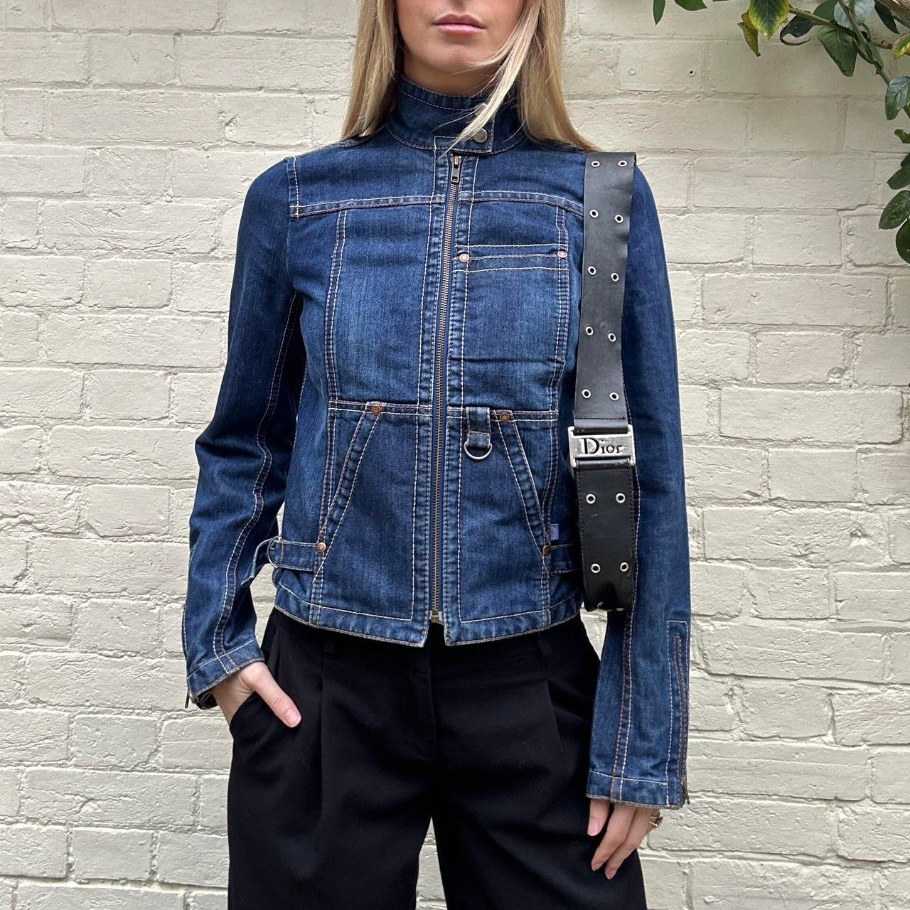 Vintage 00s FCUK denim jacket