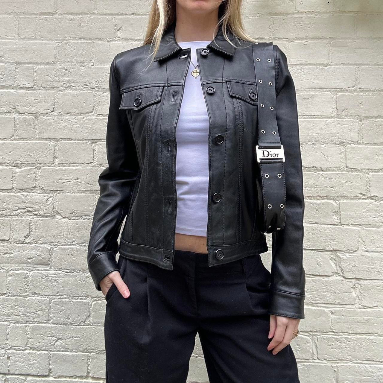 Vintage 00s leather jacket