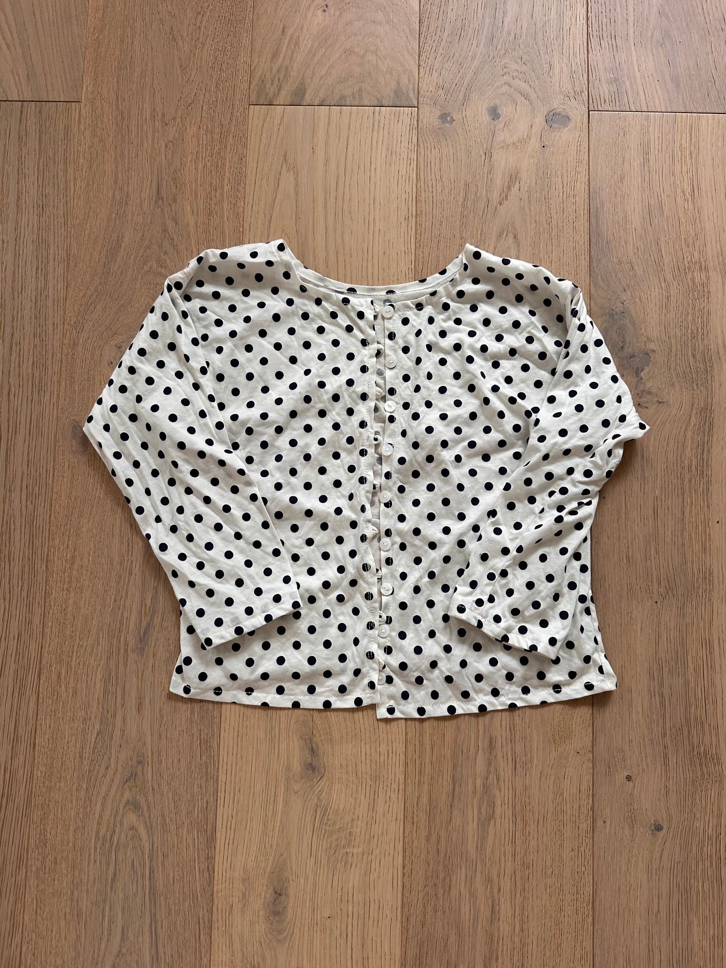 SALE polka dot cardigan