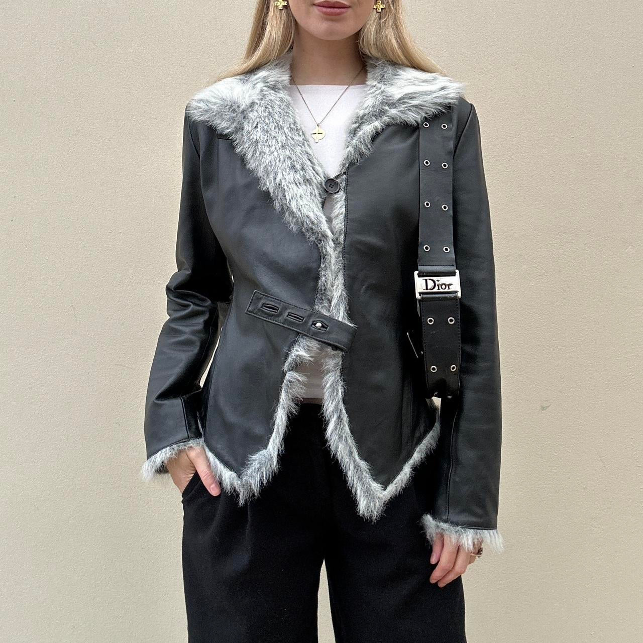 Vintage 00s asymmetric jacket