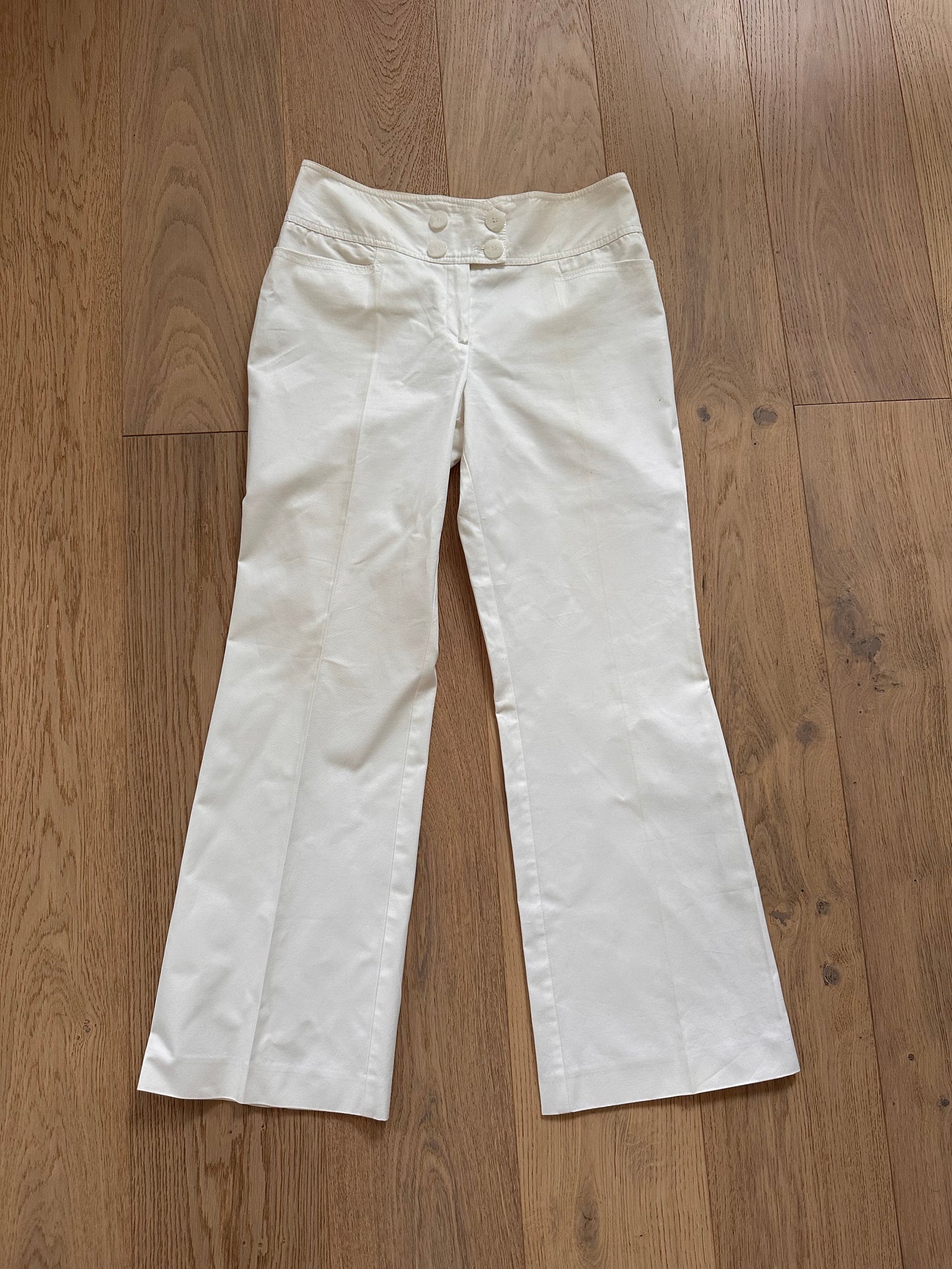 Vintage white trousers