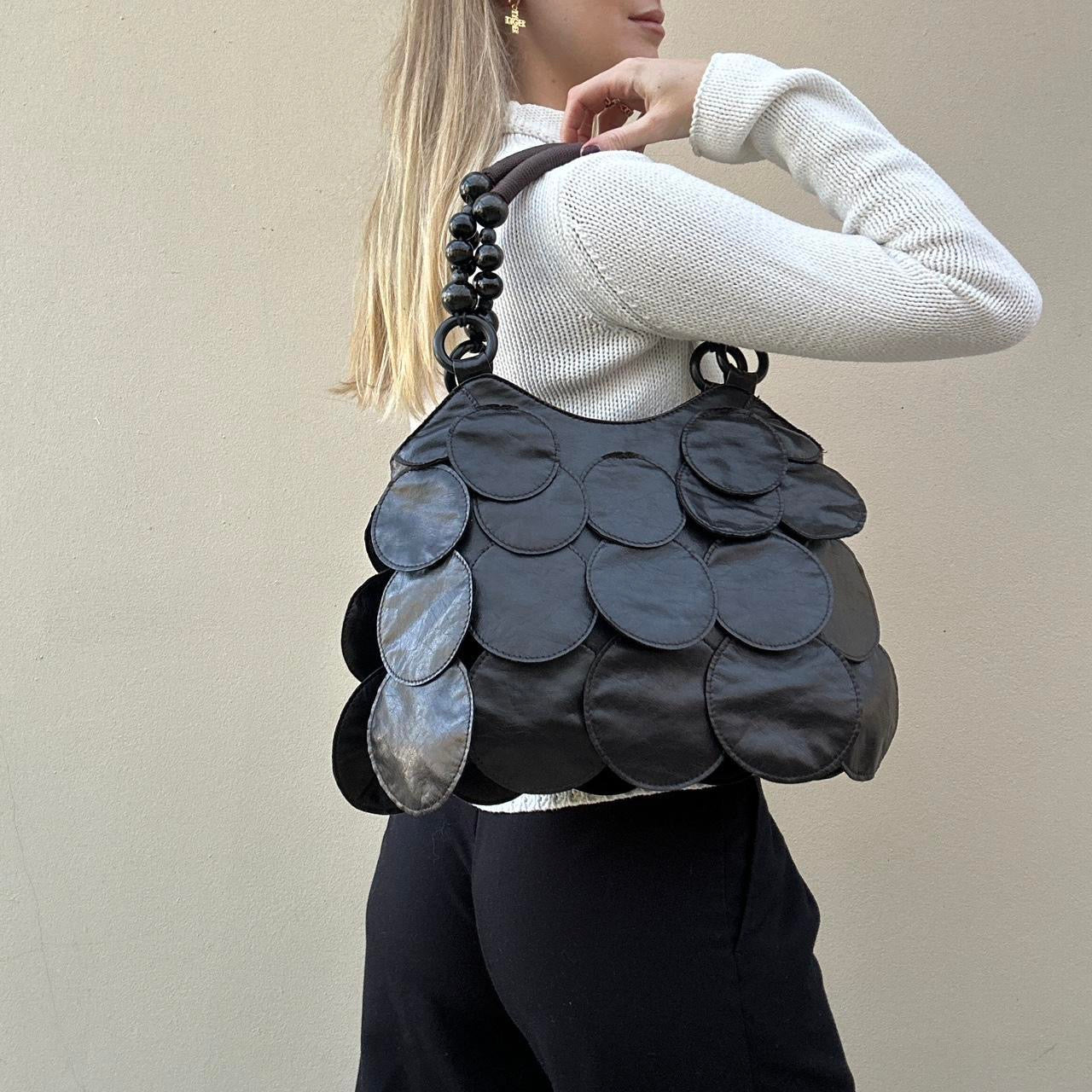 Vintage circle handbag