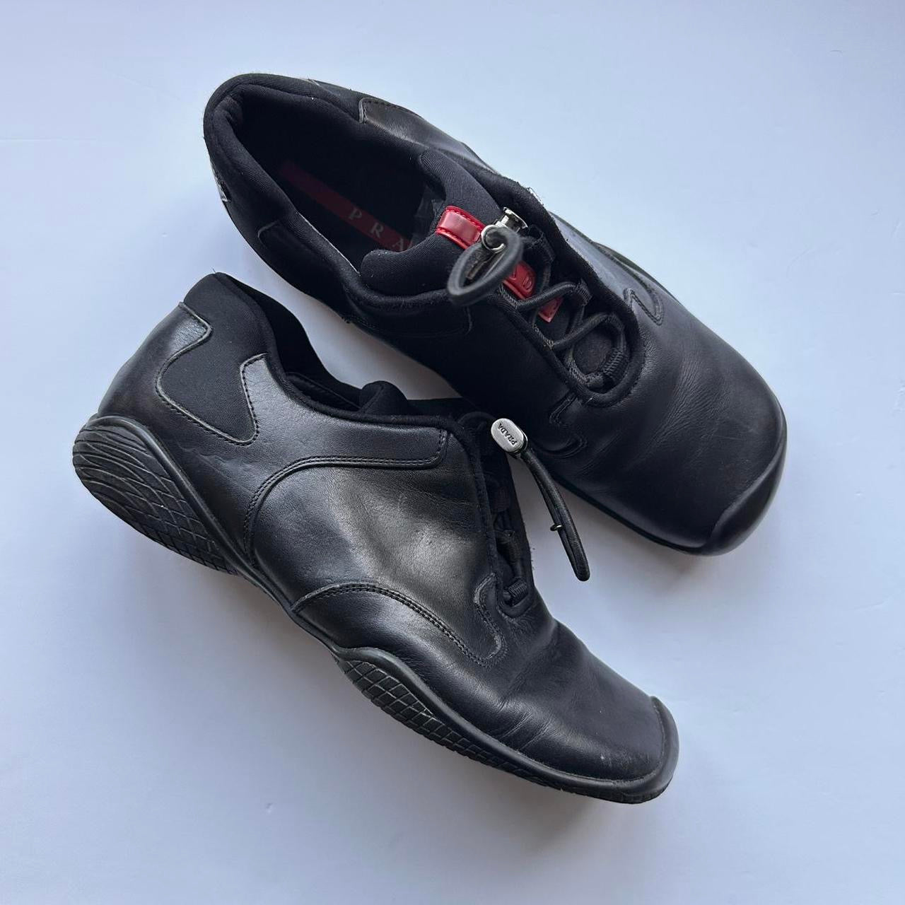 Vintage 90s Prada Sport toggle trainers