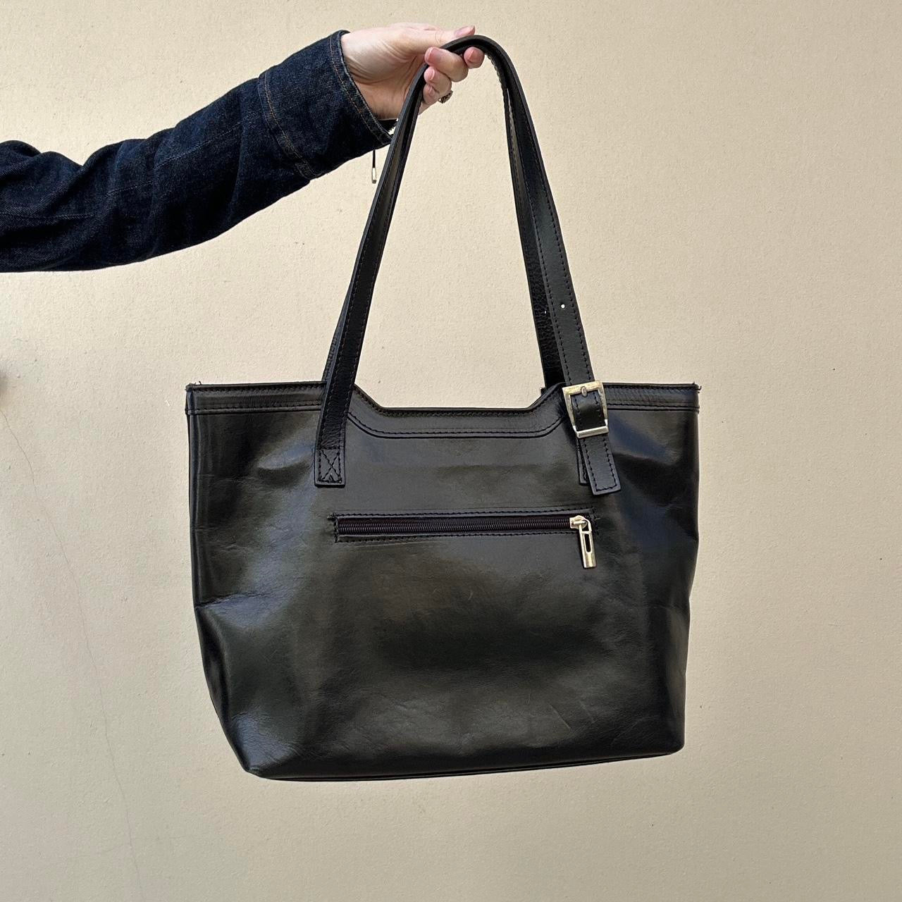 Vintage 90s leather bag