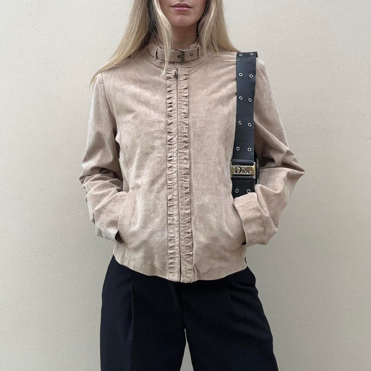 Vintage 00s suede jacket