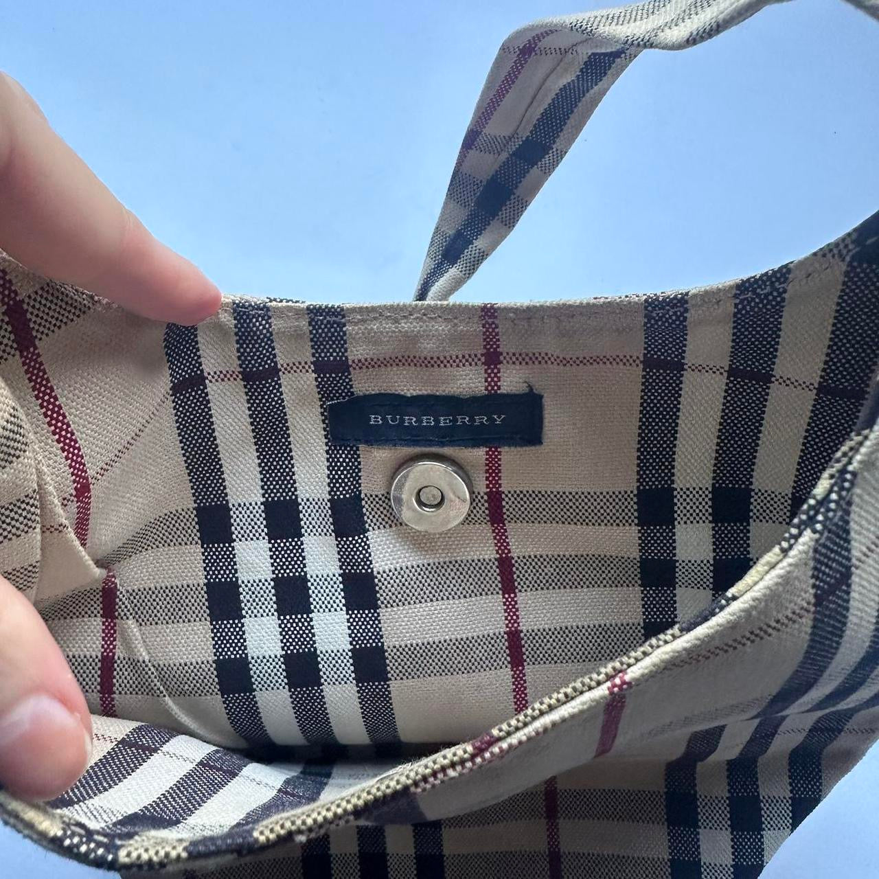 Burberry tote bucket bag