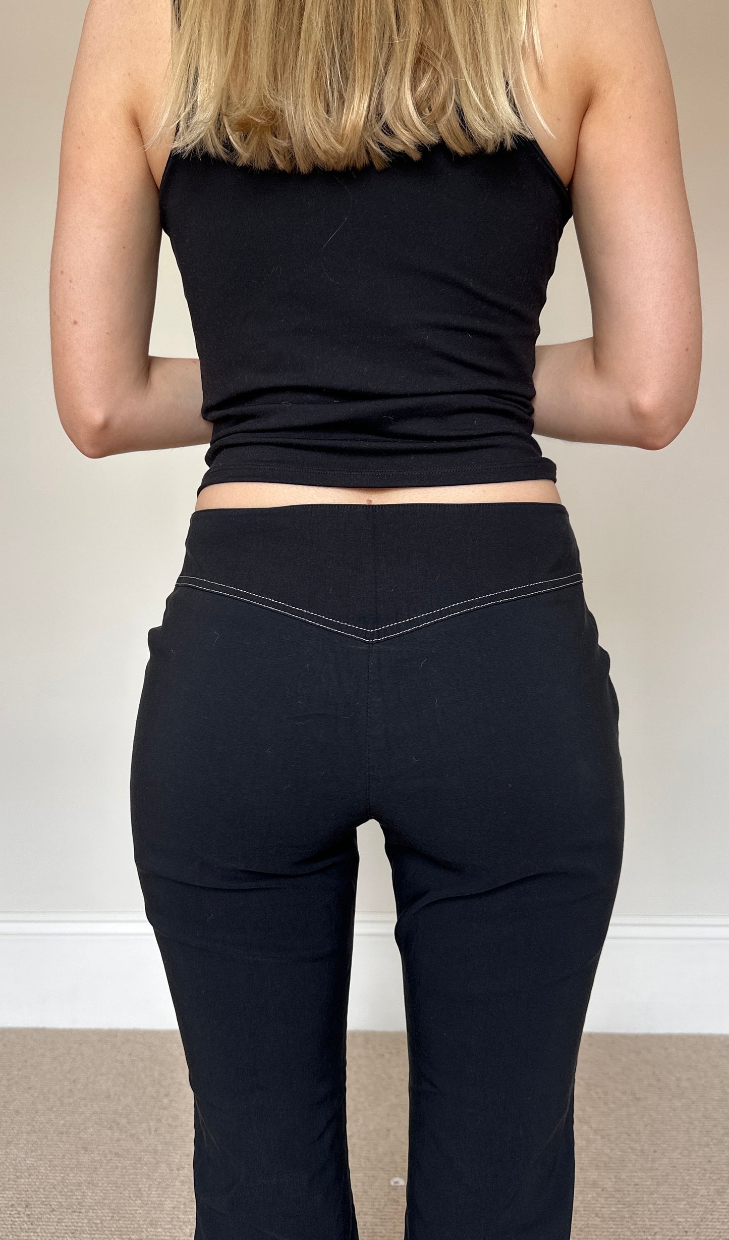 Vintage black 00s trousers