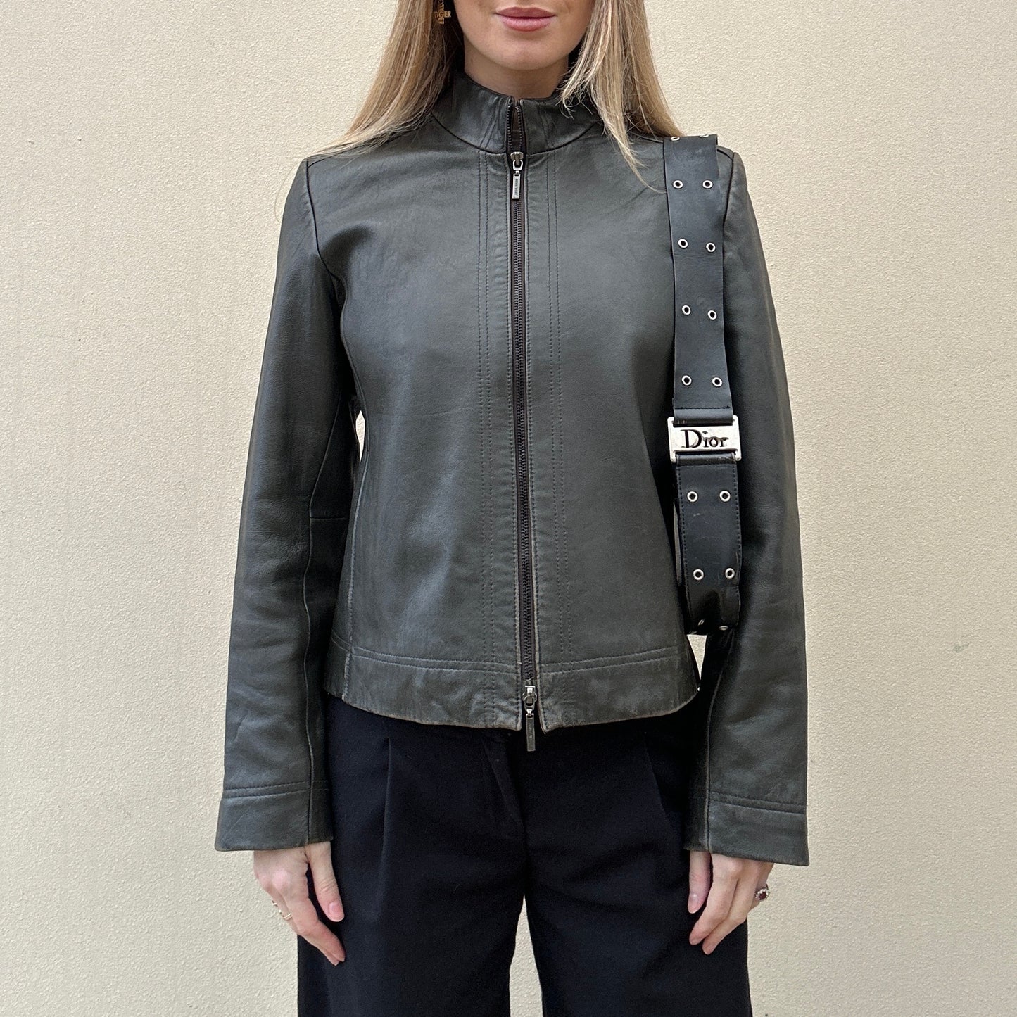 Vintage 00s leather jacket