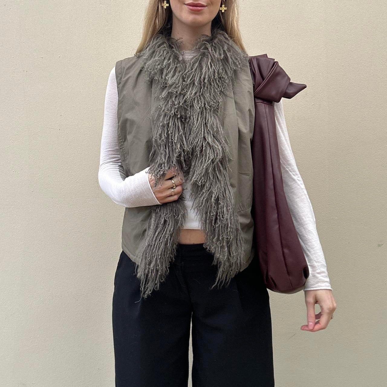 Vintage 00s Mongolian gilet