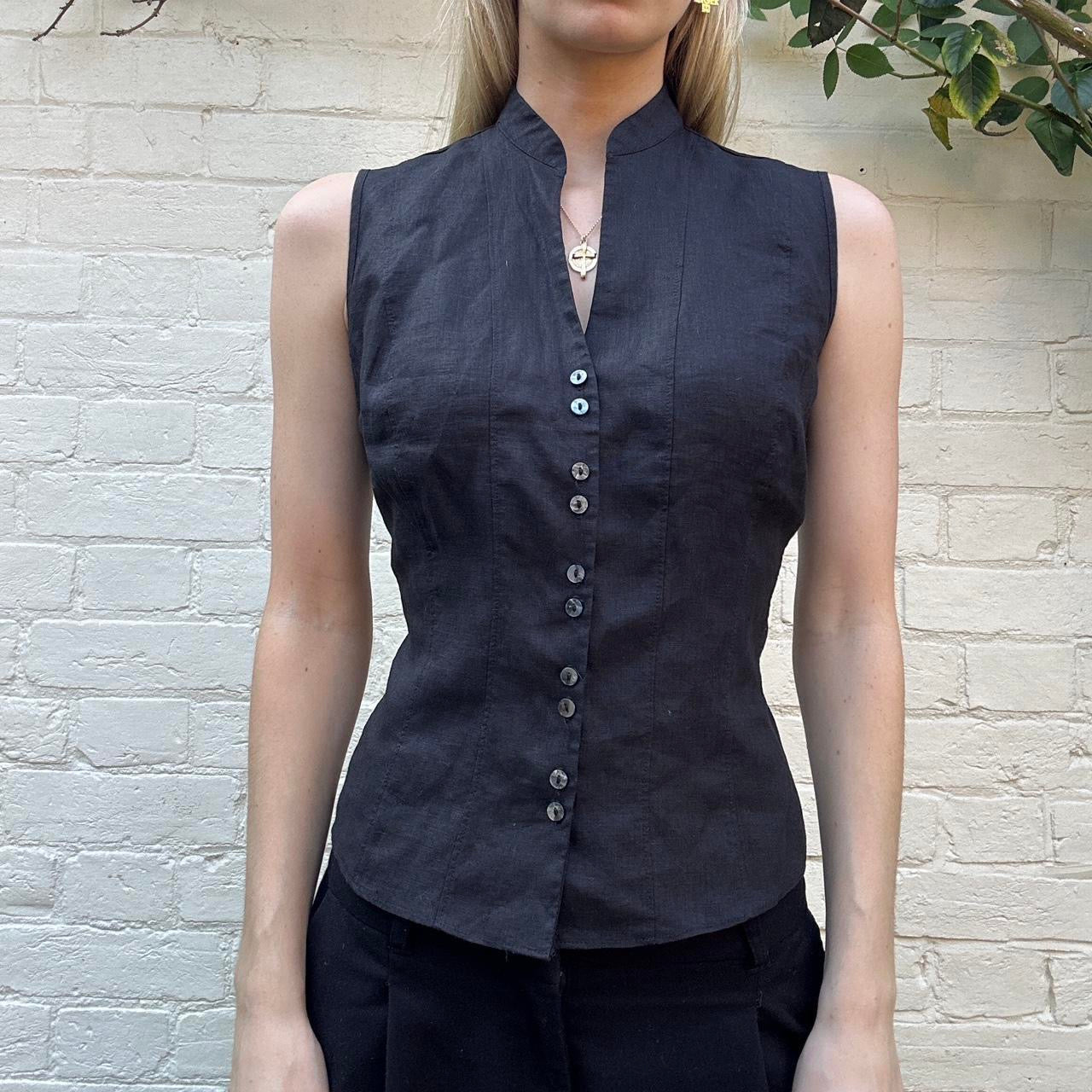 Vintage 00s linen top
