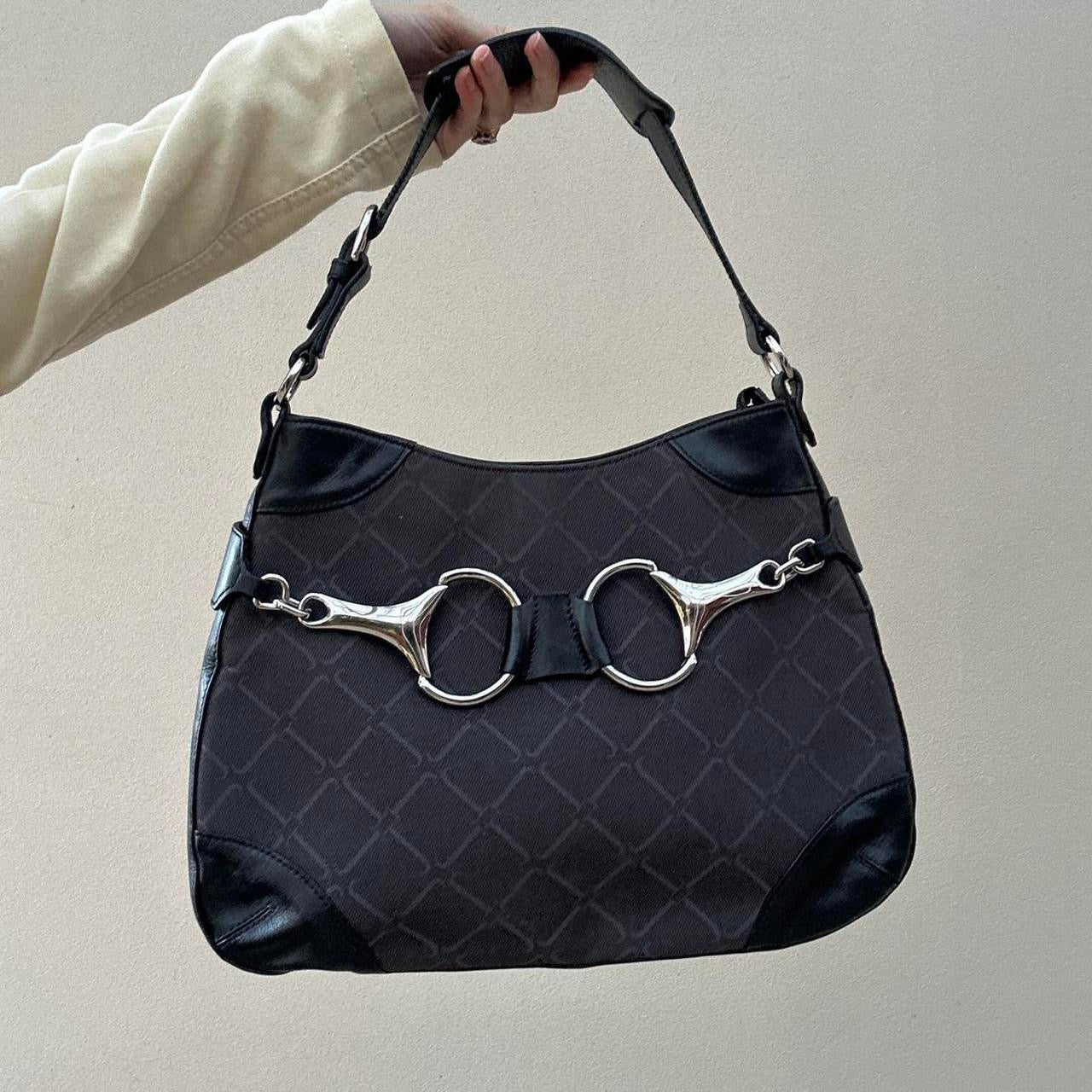 Vintage 00s horsebit handbag