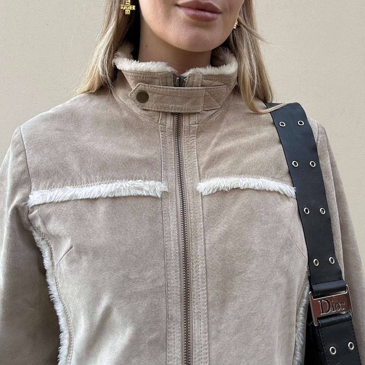 Vintage 00s suede jacket