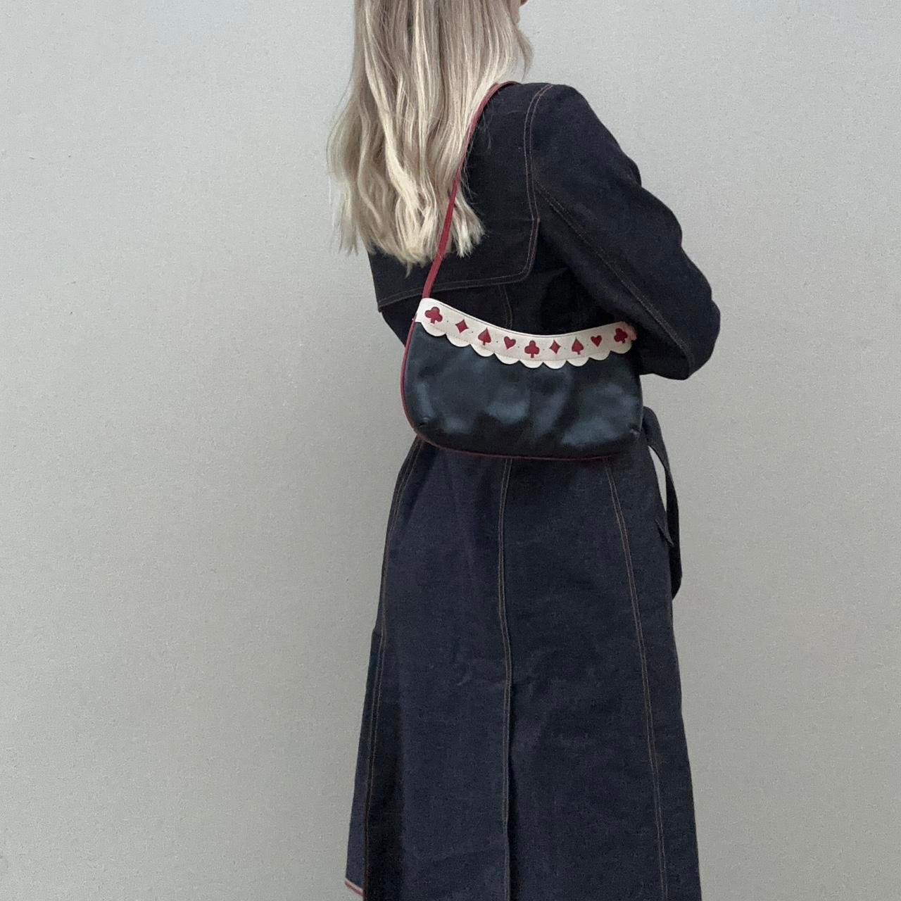 Vintage 00s leather mini bag