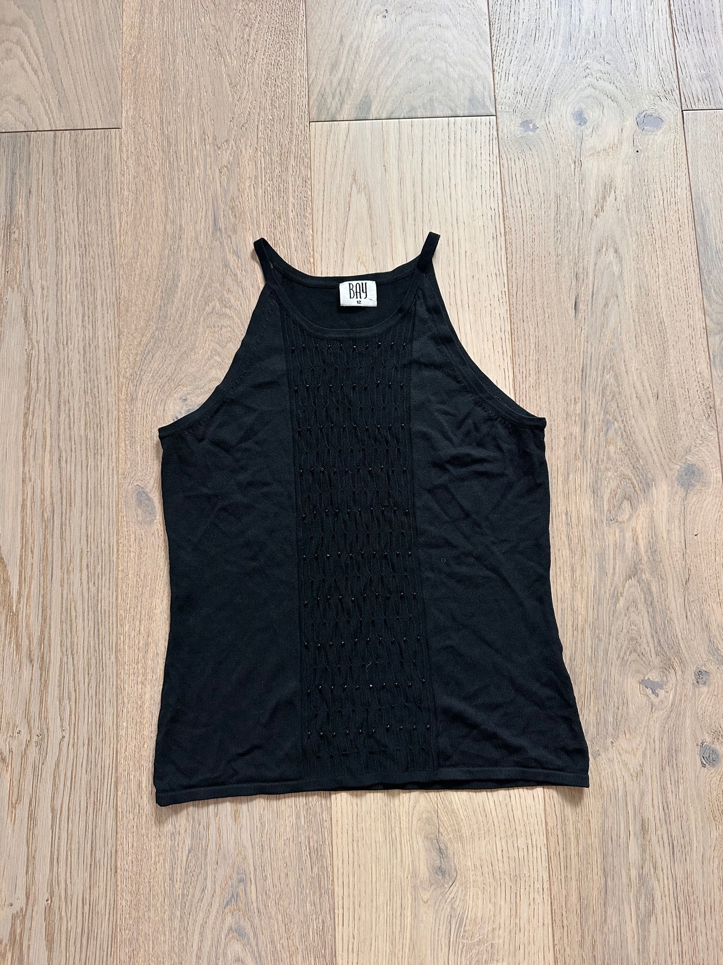 SALE vintage beaded top