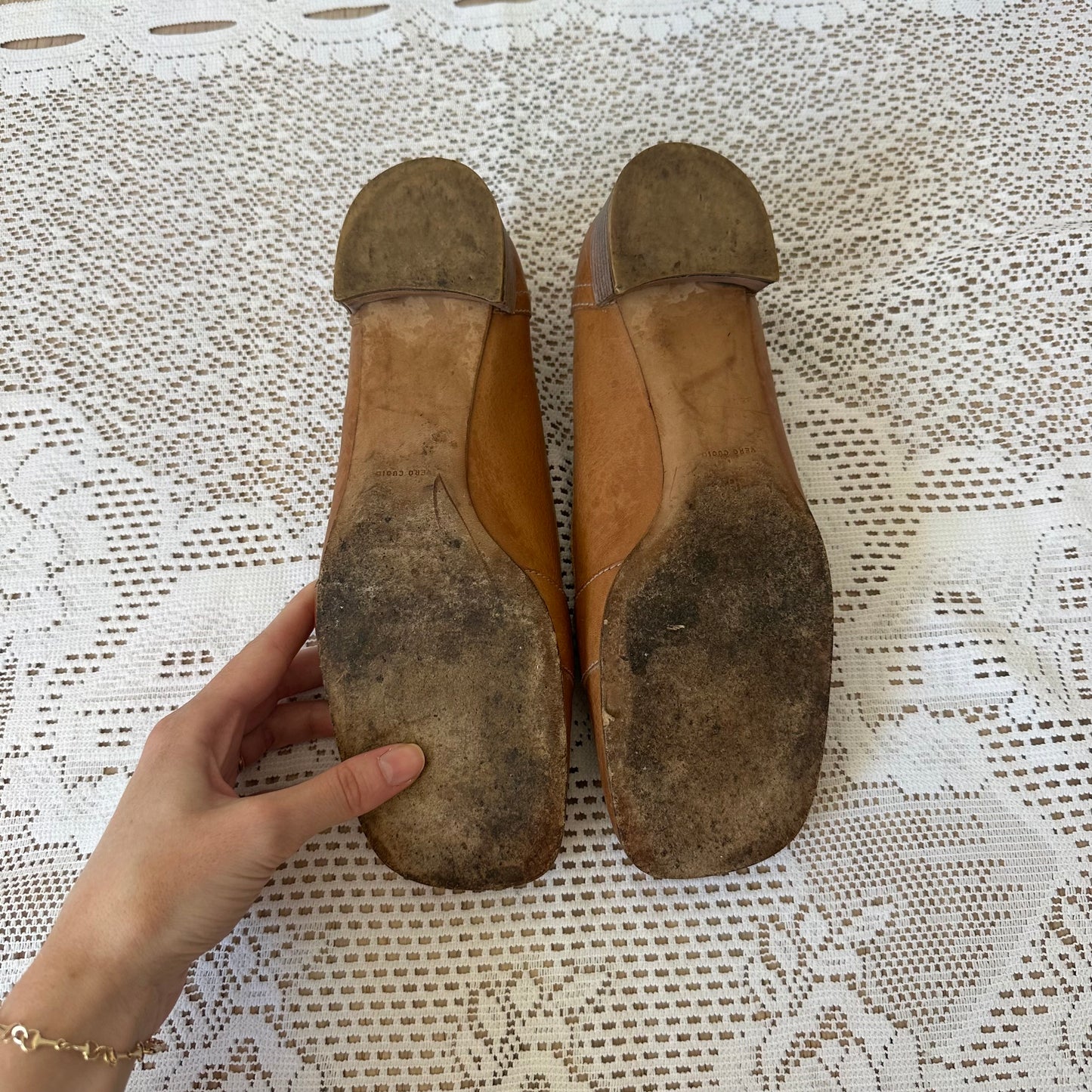 Vintage miu miu loafers