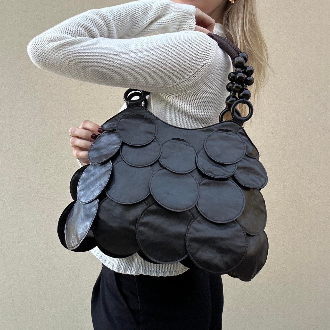 Vintage circle handbag