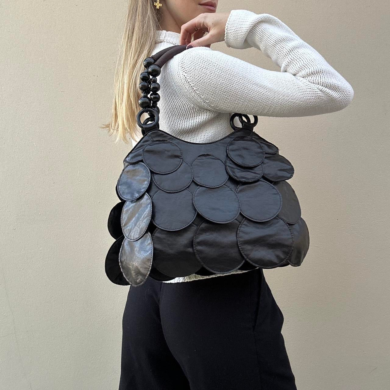 Vintage circle handbag