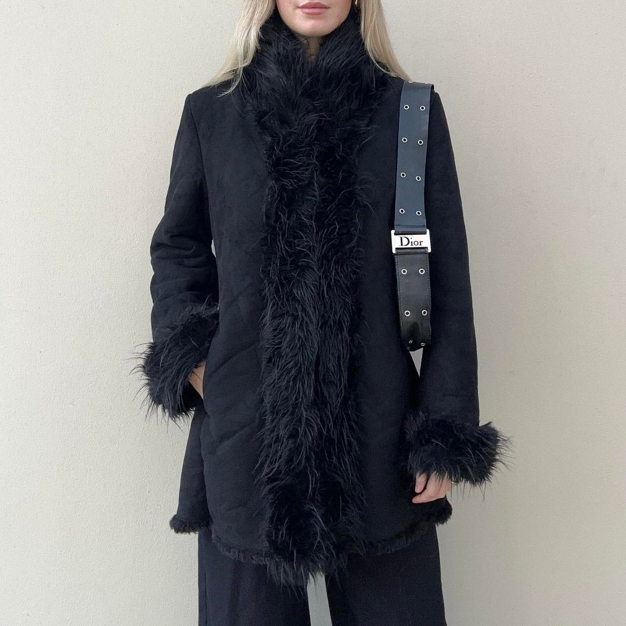 Vintage 00s afghan coat