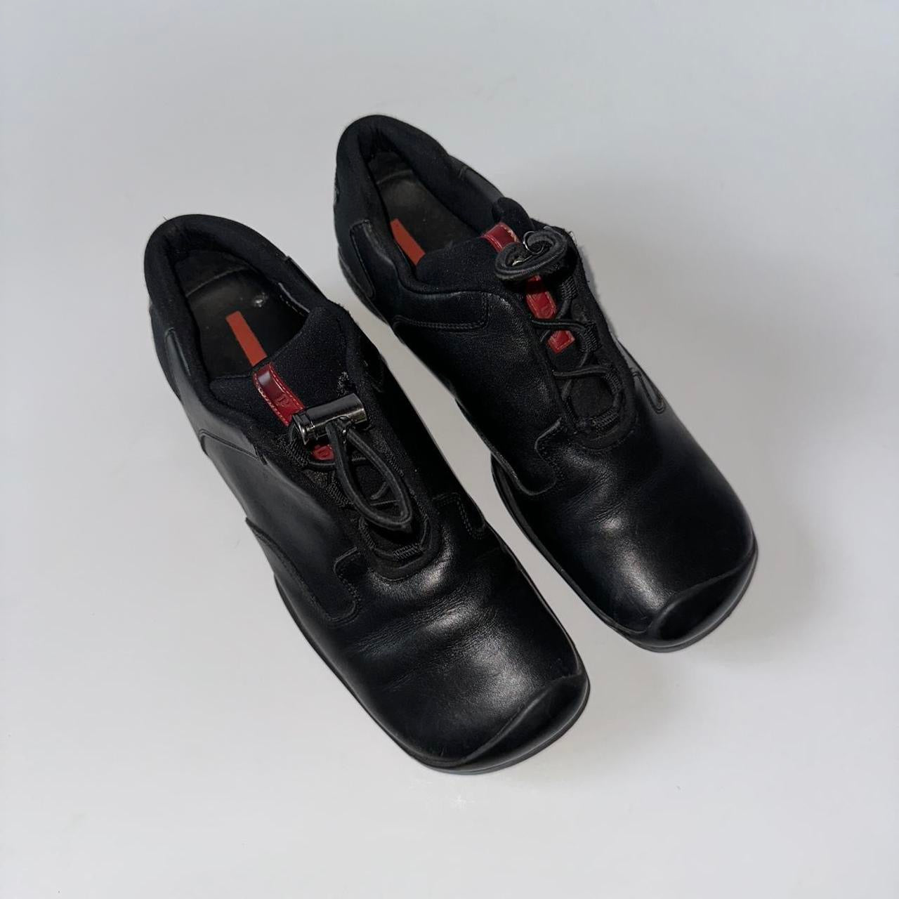 Vintage 90s Prada Sport toggle trainers