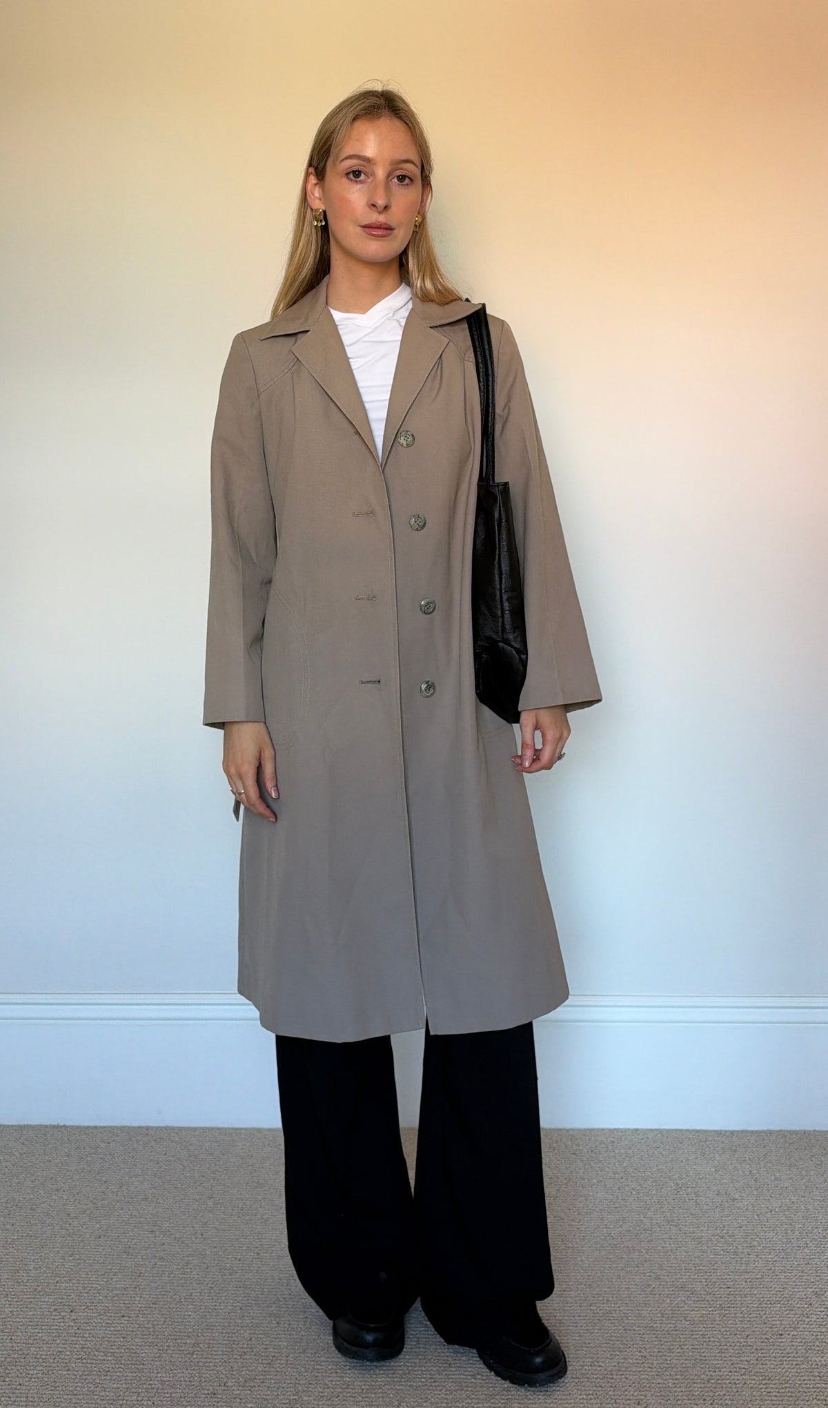 Vintage faux leather bag