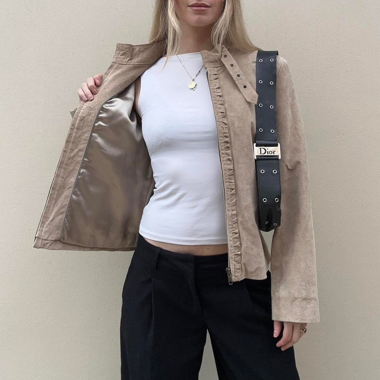 Vintage 00s suede jacket