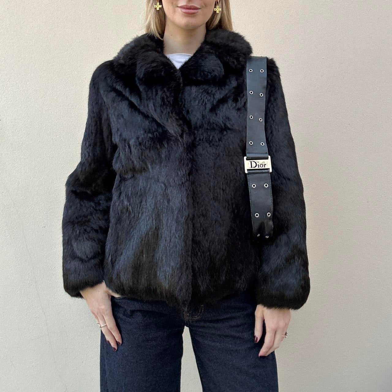 Vintage 90s fur coat