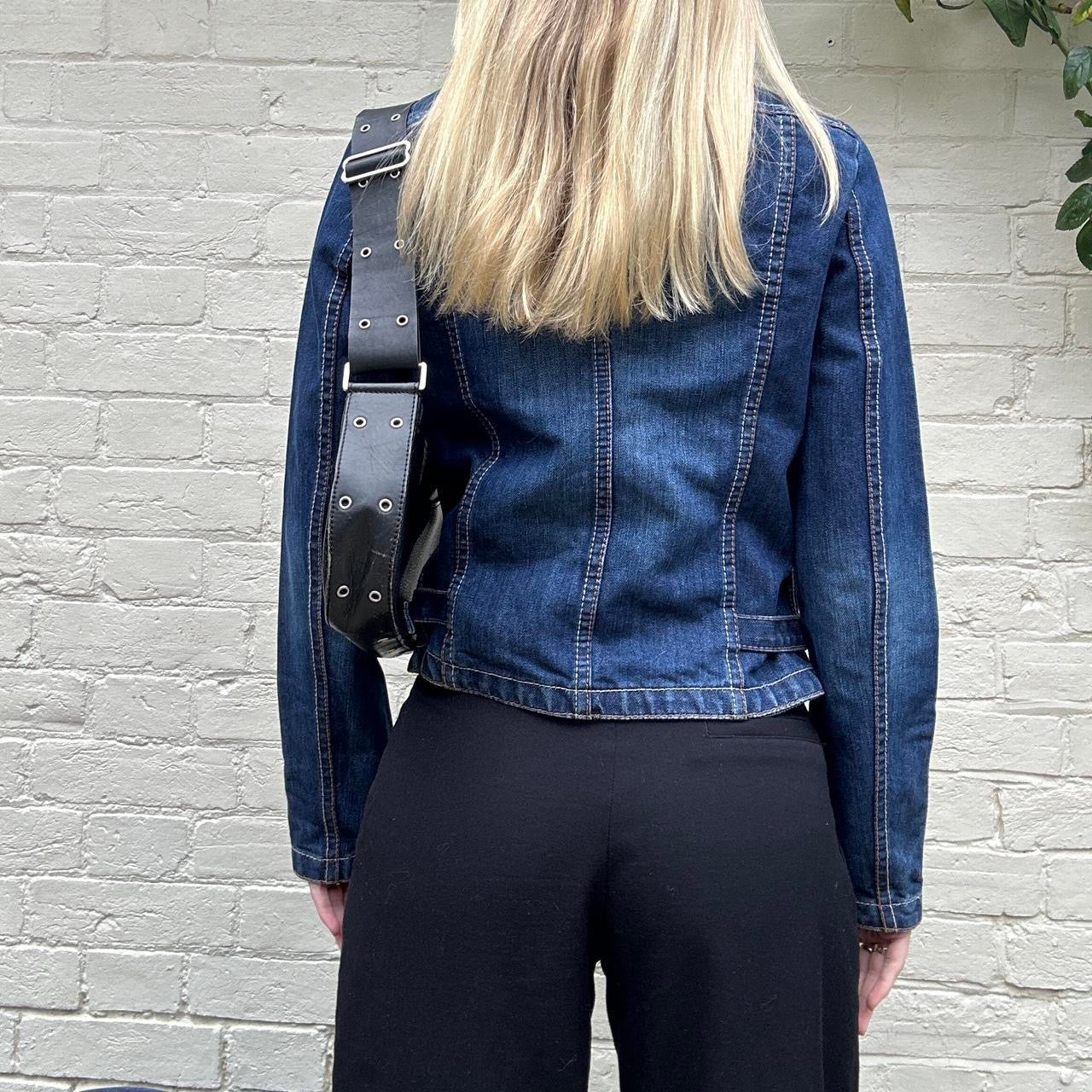 Vintage 00s FCUK denim jacket