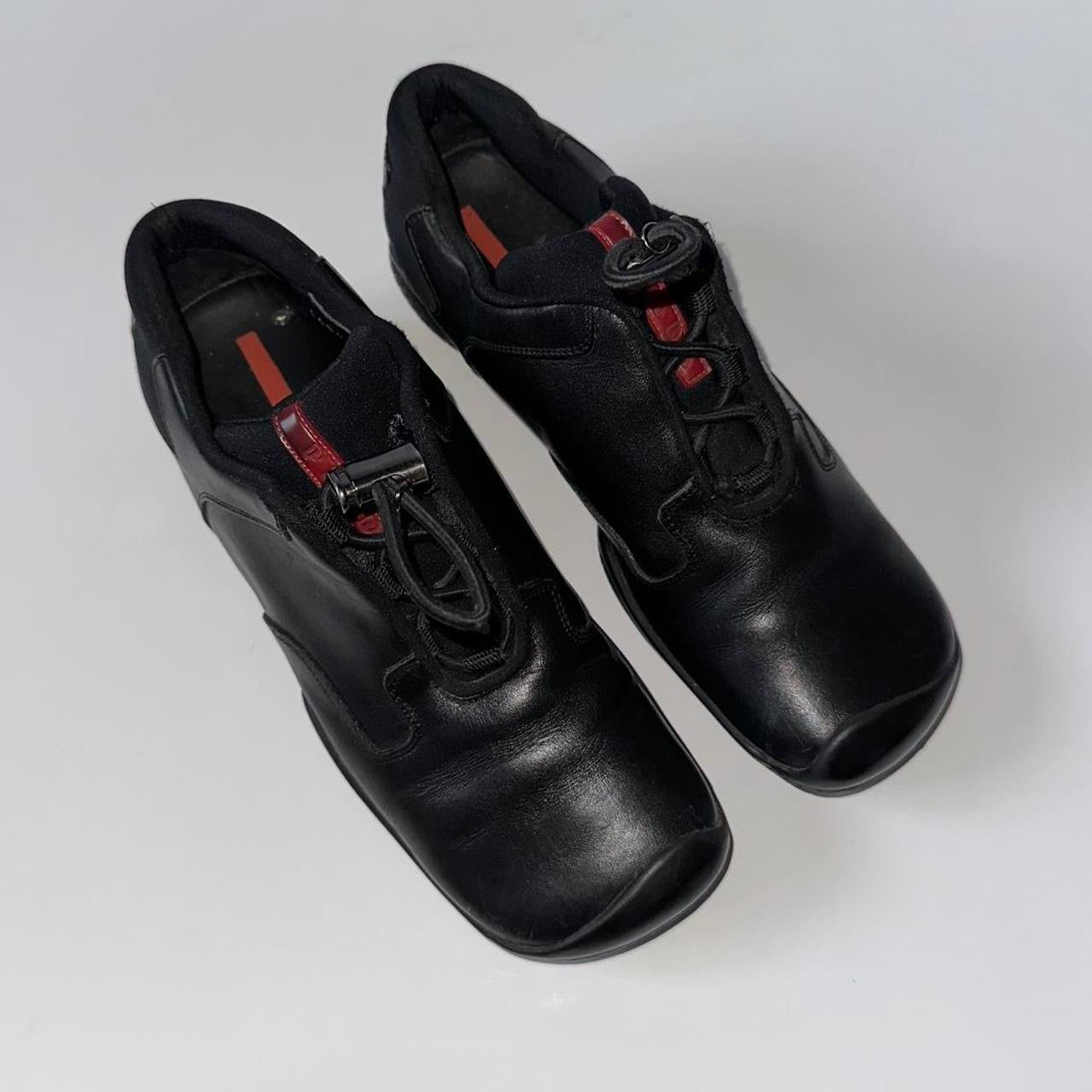 Vintage 90s Prada Sport toggle trainers