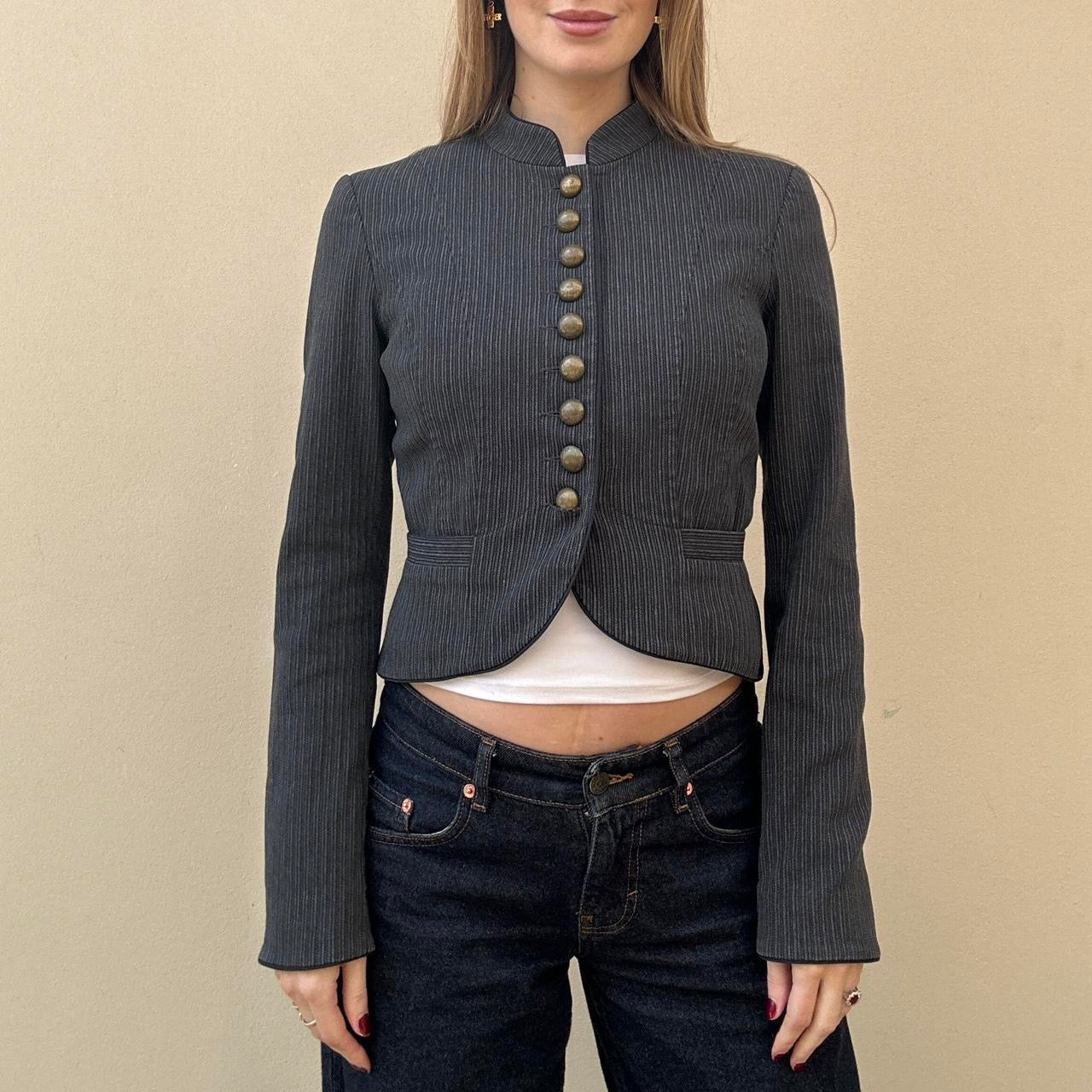 Vintage 00s pinstripe jacket