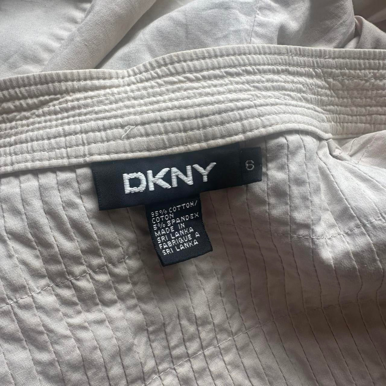 Vintage Cream DKNY blouse