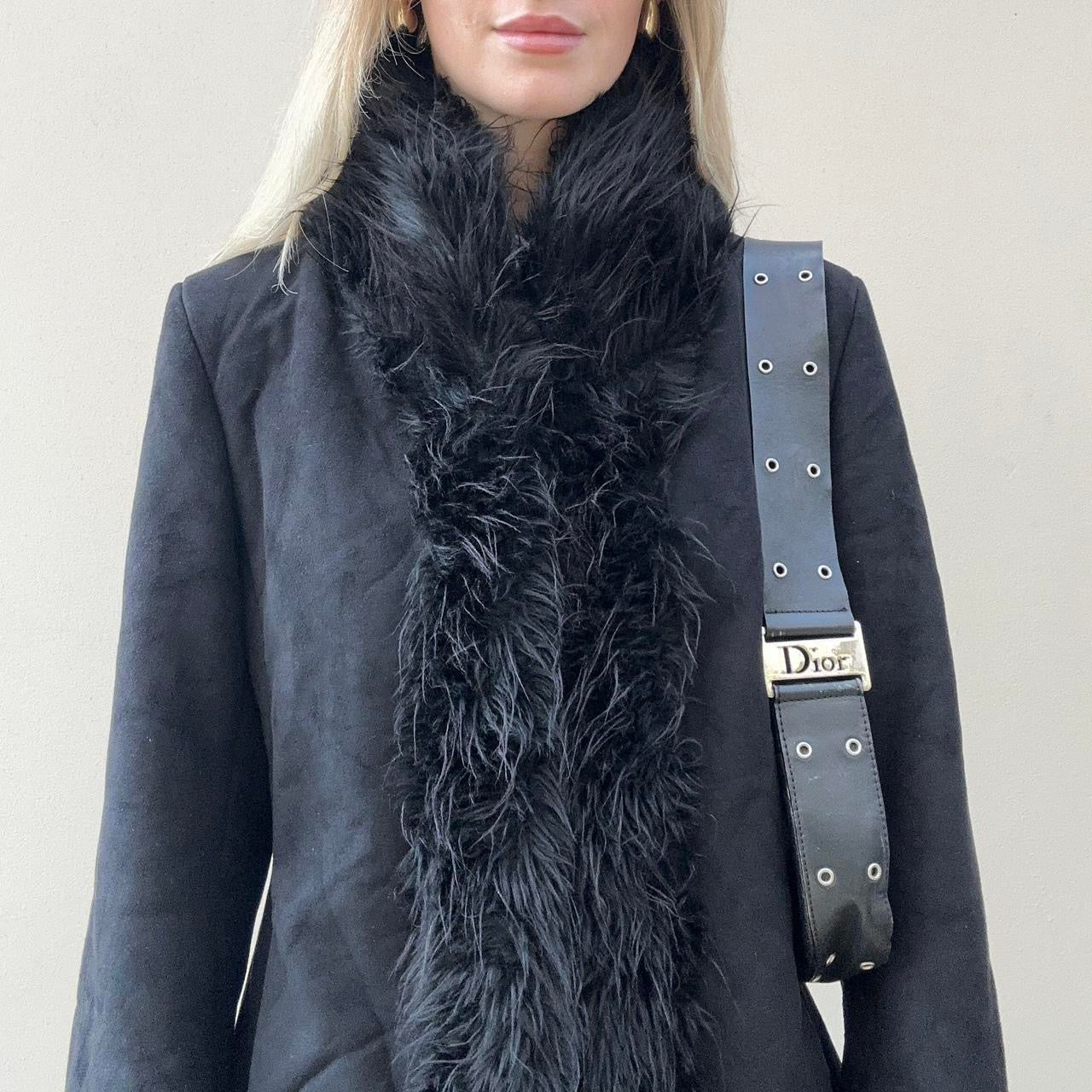 Vintage 00s afghan coat