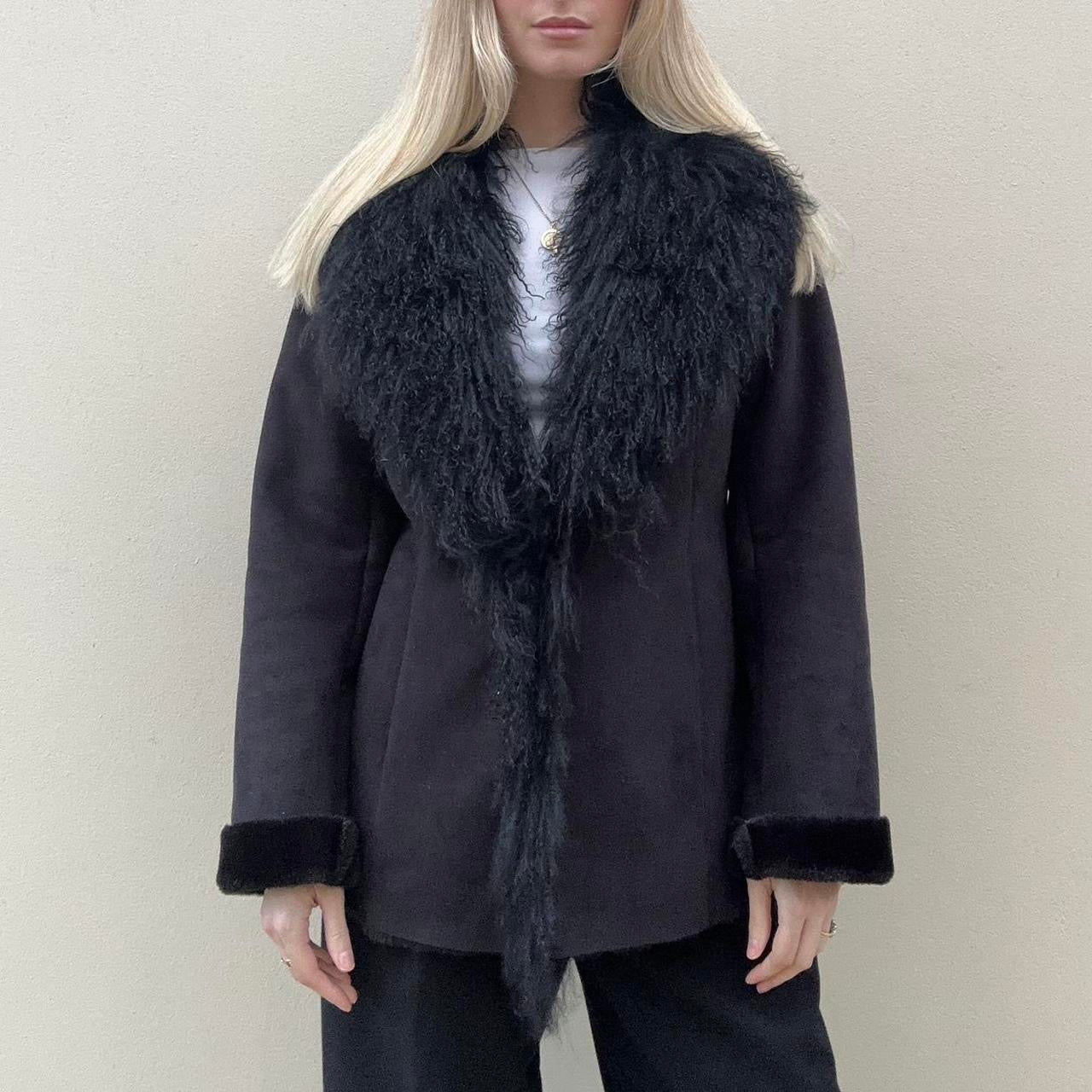 Vintage 00s afghan jacket