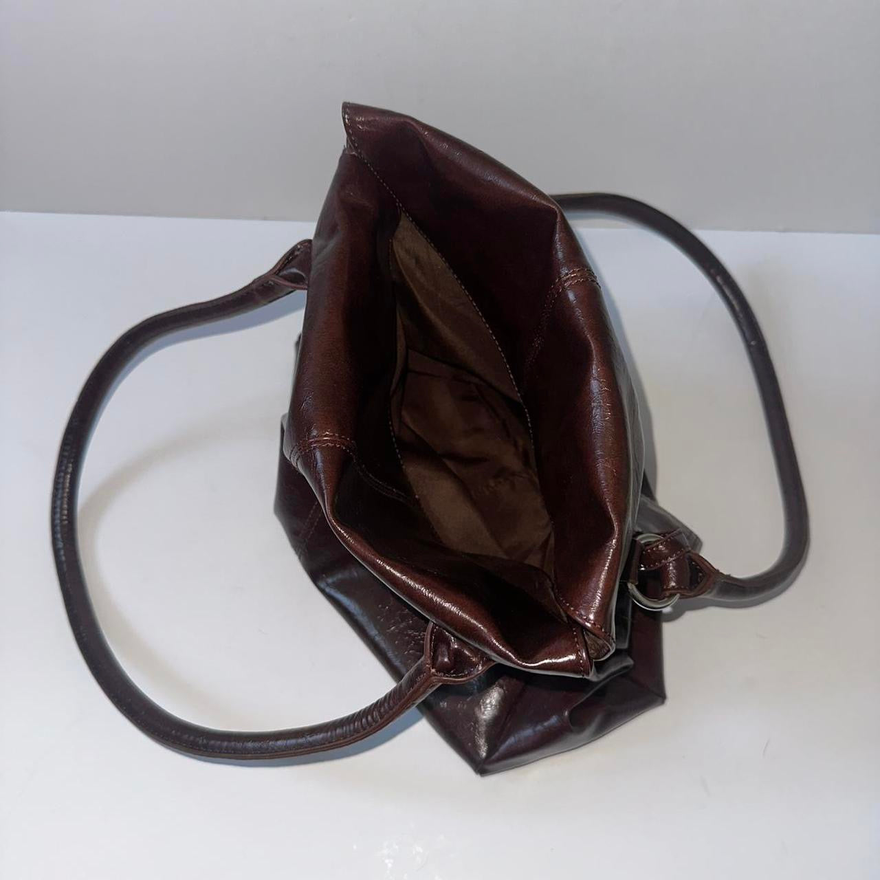 Vintage 00s brown leather bag