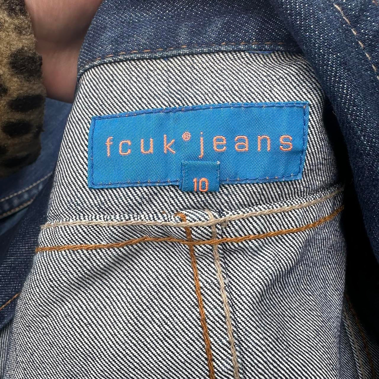 Vintage 00s FCUK denim jacket