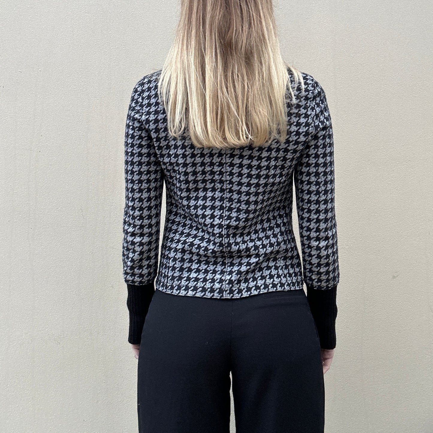 Vintage 00s dogtooth jacket