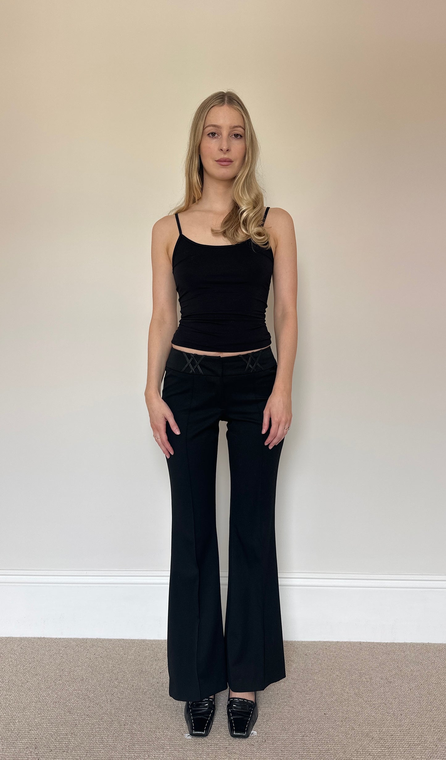 Vintage flare trousers